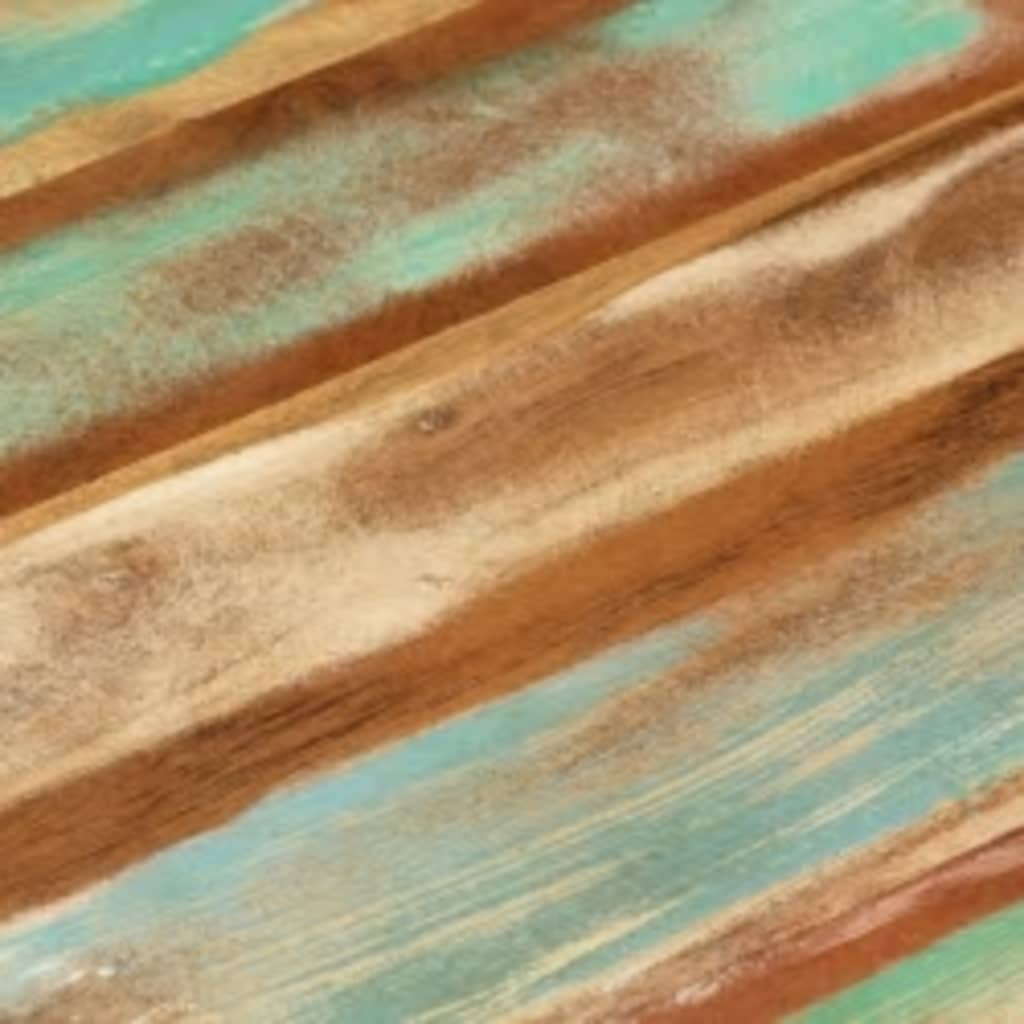 2-delige Salontafelset komvormig massief gerecycled hout