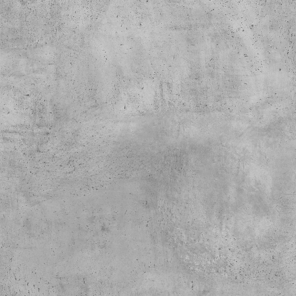 Wandkasten 2 st 99x18x16,5 cm bewerkt hout betongrijs