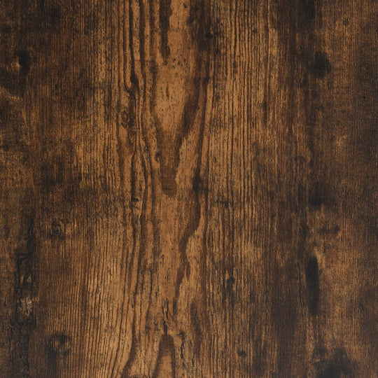 Wandkasten 2 st 99x18x16,5 cm bewerkt hout gerookt eikenkleur