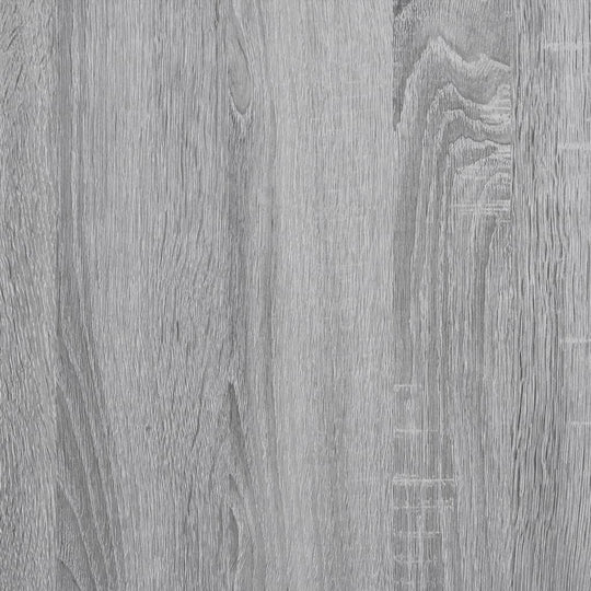 Wandkasten 2 st 99x18x16,5 cm bewerkt hout grijs sonoma eiken