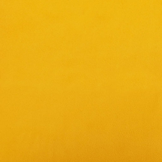 Voetenbank 78x56x32 cm fluweel geel