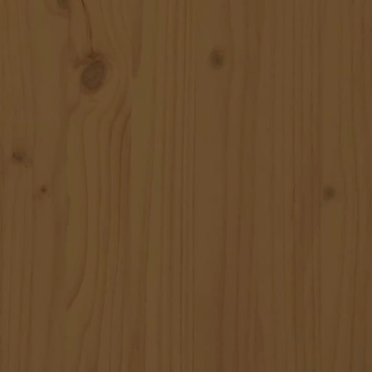 Hoofdbord 141x4x100 cm massief grenenhout honingbruin