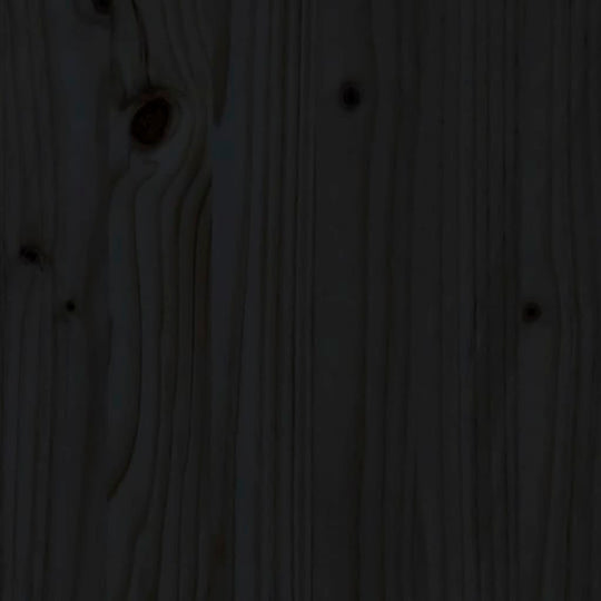 Hoofdbord 156x4x110 cm massief grenenhout zwart