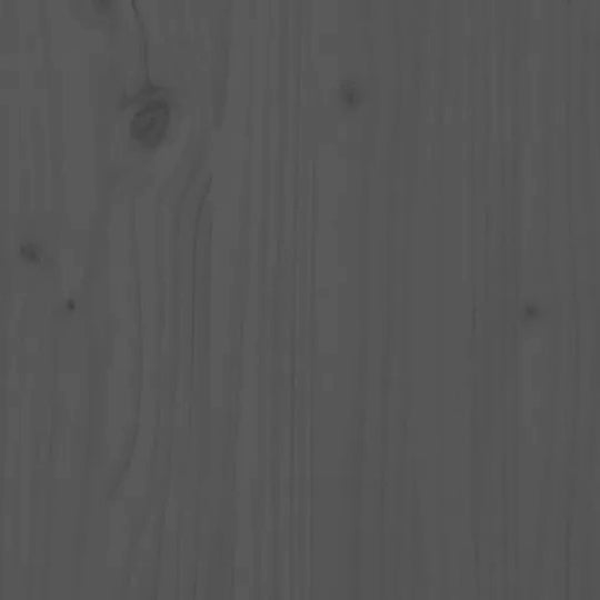 Hoofdbord 146x6x101 cm massief grenenhout grijs
