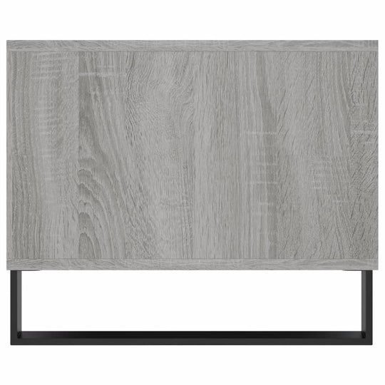 Salontafel 102x50x40 cm bewerkt hout grijs sonoma eikenkleurig