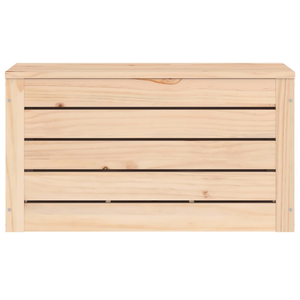 Opbergbox 59,5x36,5x33 cm massief grenenhout