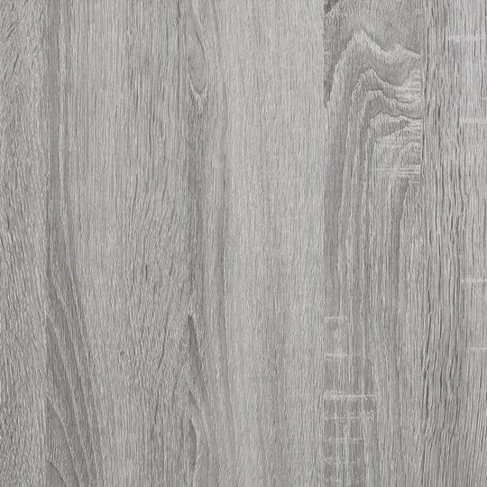 Badkamerkast 30x30x100 cm bewerkt hout grijs sonoma eikenkleur