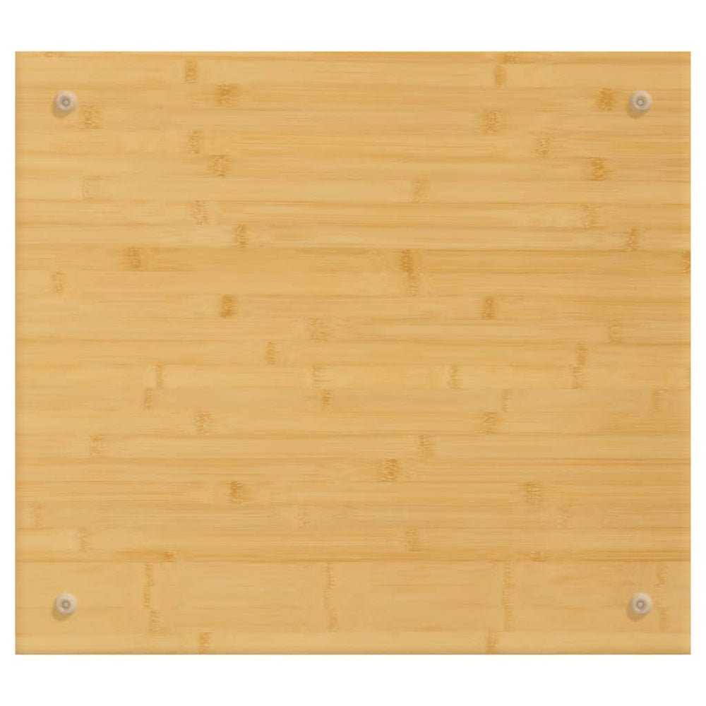 Kookplaatafdekking 50x56x1,5 cm bamboe