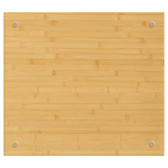 Kookplaatafdekking 50x56x1,5 cm bamboe