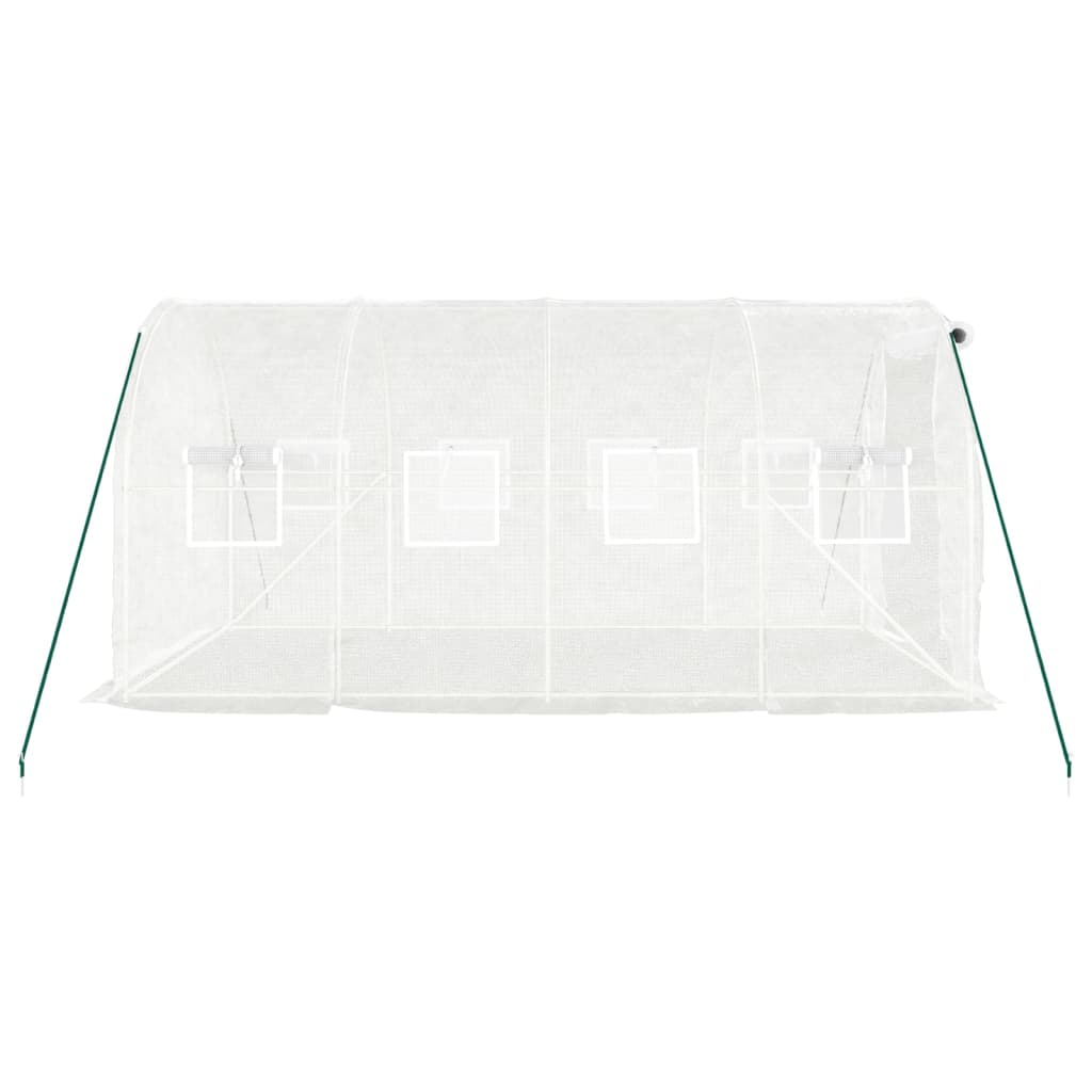 Tuinkas met stalen frame 8 m² 4x2x2 m